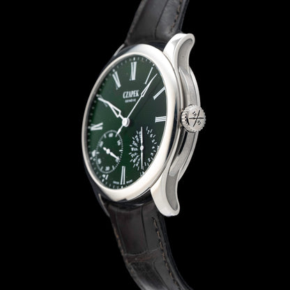 Czapek Quai Des Bergues Emerald Green L