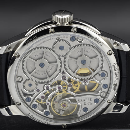 Czapek 1031 Quai Des Bergues Sapphire Blue S 38.5mm