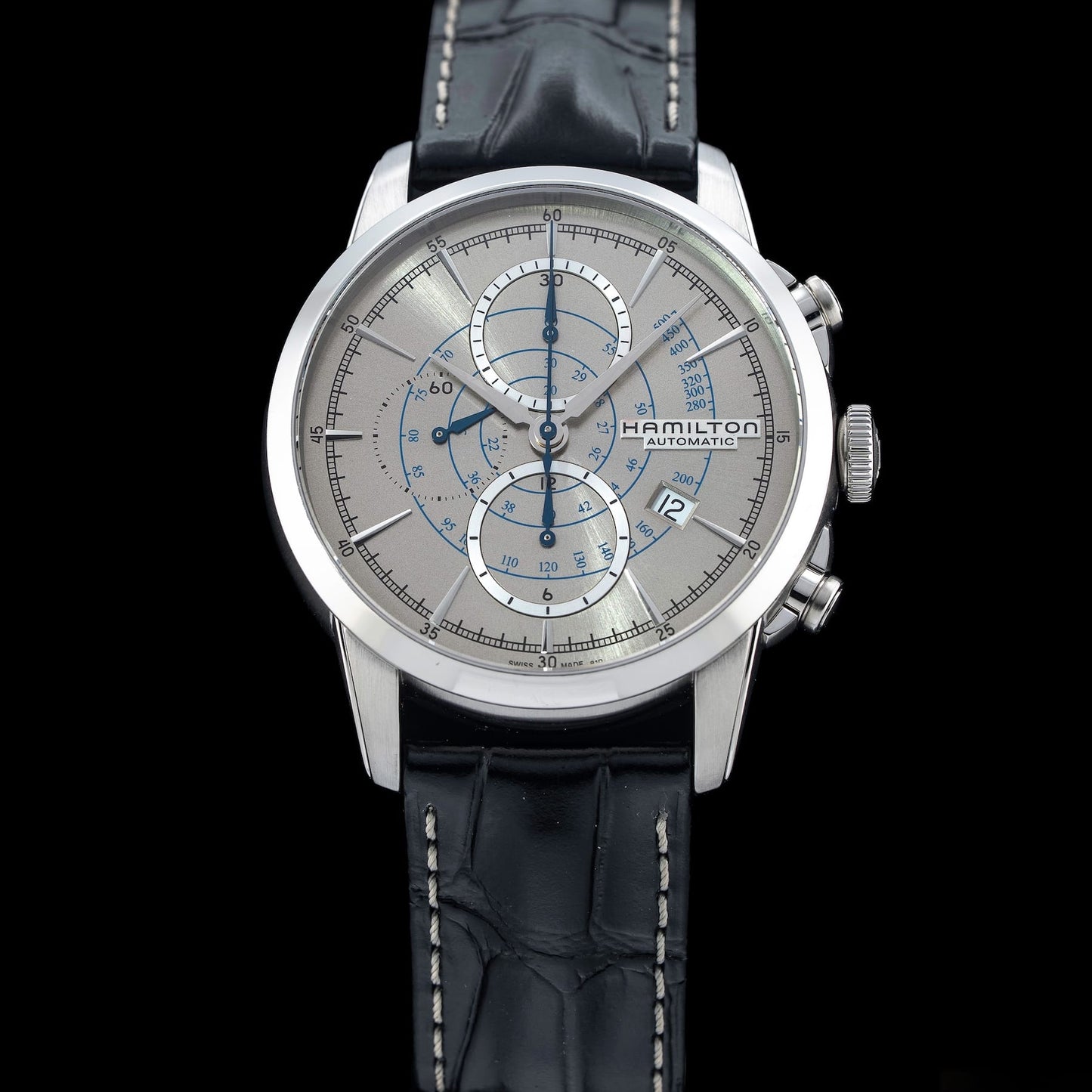 Hamilton American Classic Railroad Auto Chrono 44mm H40656781