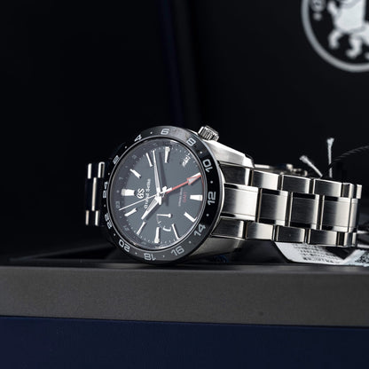 Grand Seiko SBGE253 Sport GMT Spring Drive Black Dial