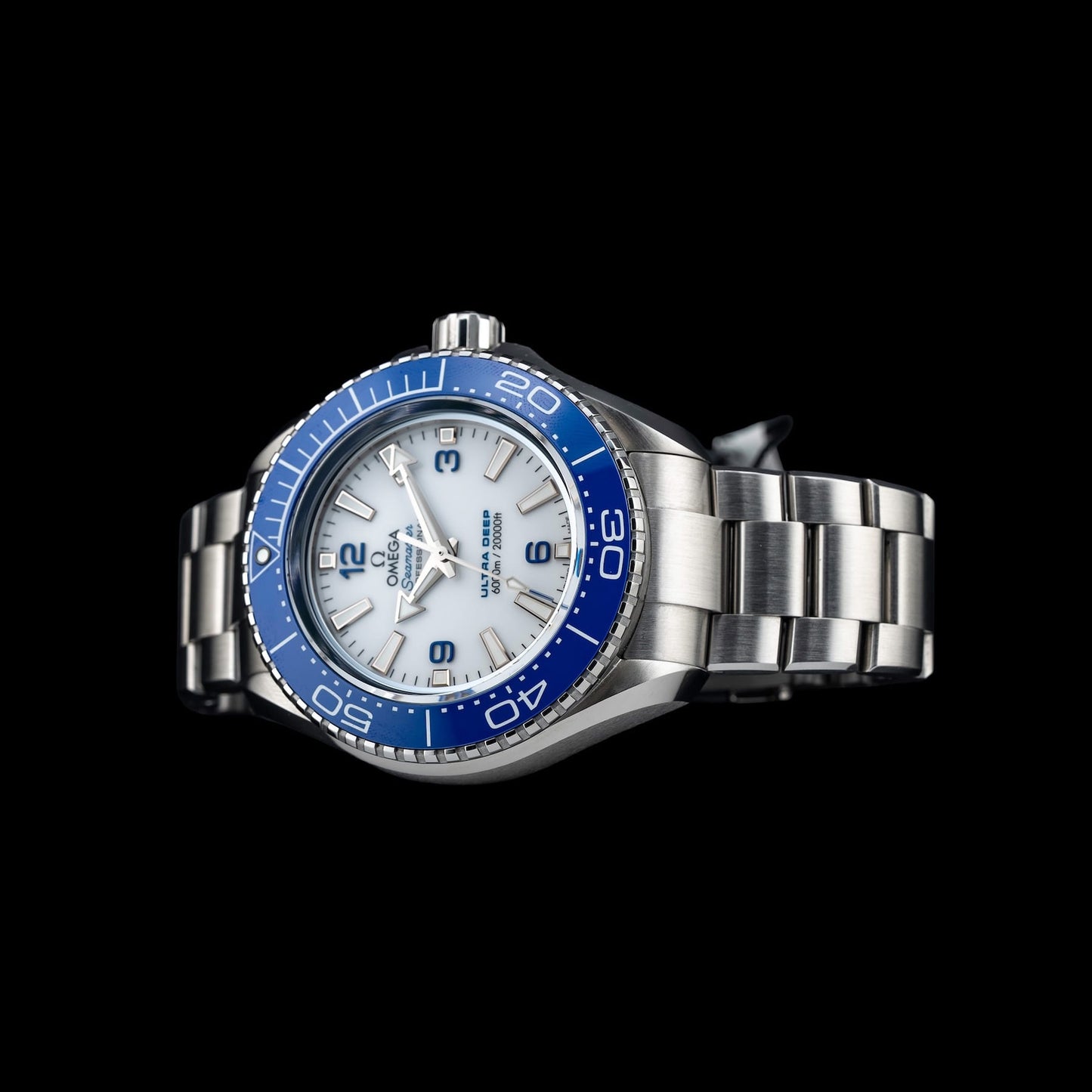 Omega Seamaster Planet Ocean 6000m Ultra Deep White Dial 215.30.46.21.04.001