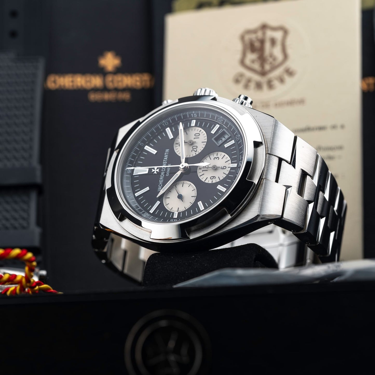 Vacheron Constantin Overseas Chronograph Reverse Panda 5500V/110A-B481