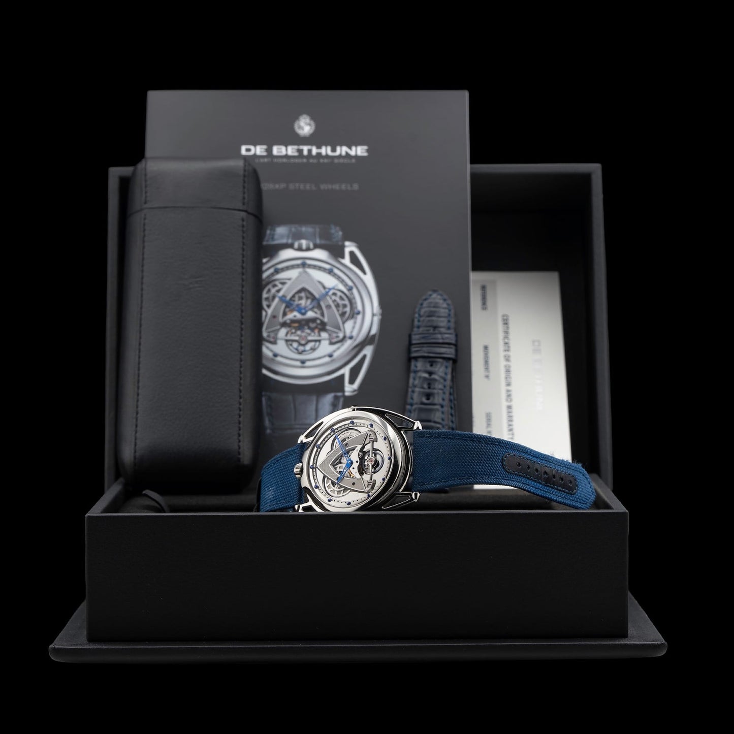 De Bethune Steel Wheels Titanium Skeleton Ltd