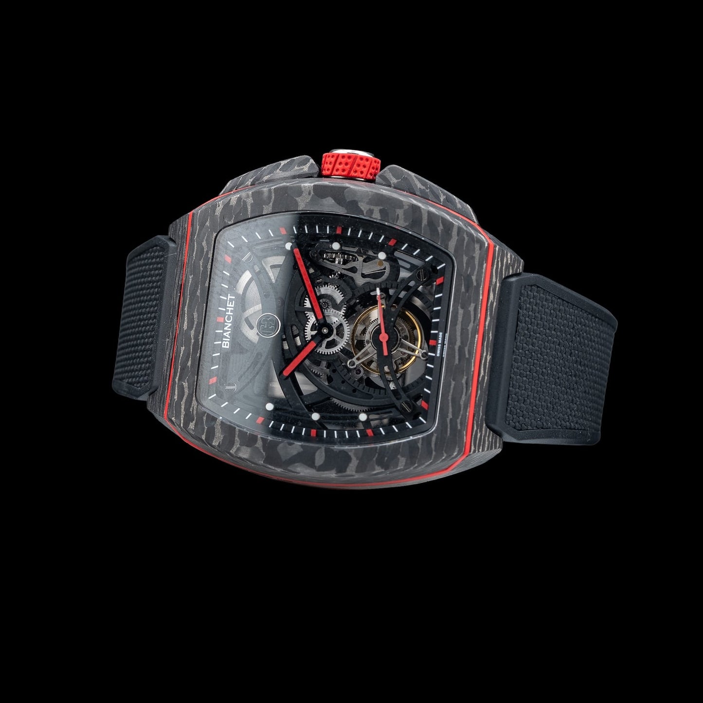 Bianchet Carbon Red Tourbillon B1.618 Openwork