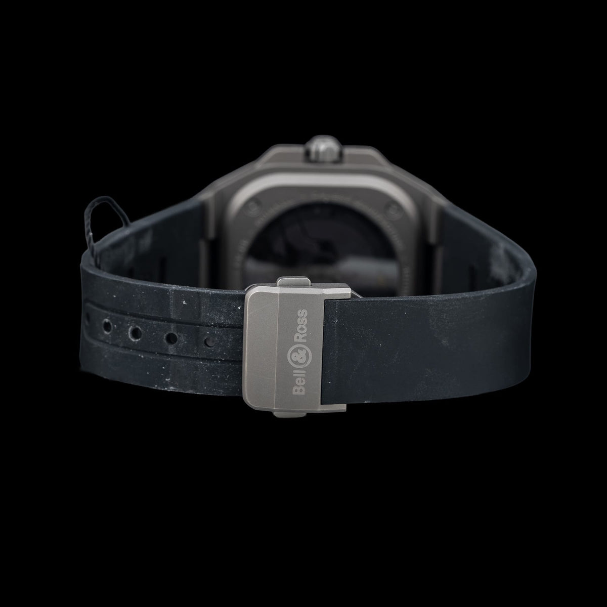 Bell & Ross BR-X5 Black Titanium on Strap BRX5R-BL-TI/SRB