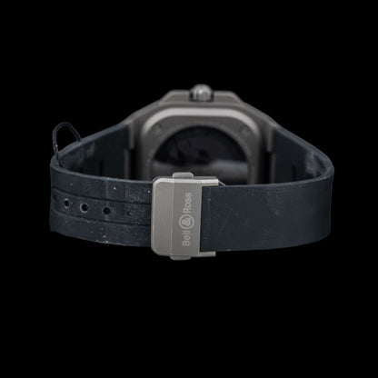 Bell & Ross BR-X5 Black Titanium on Strap BRX5R-BL-TI/SRB