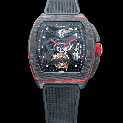 Bianchet Carbon Red Tourbillon B1.618 Openwork