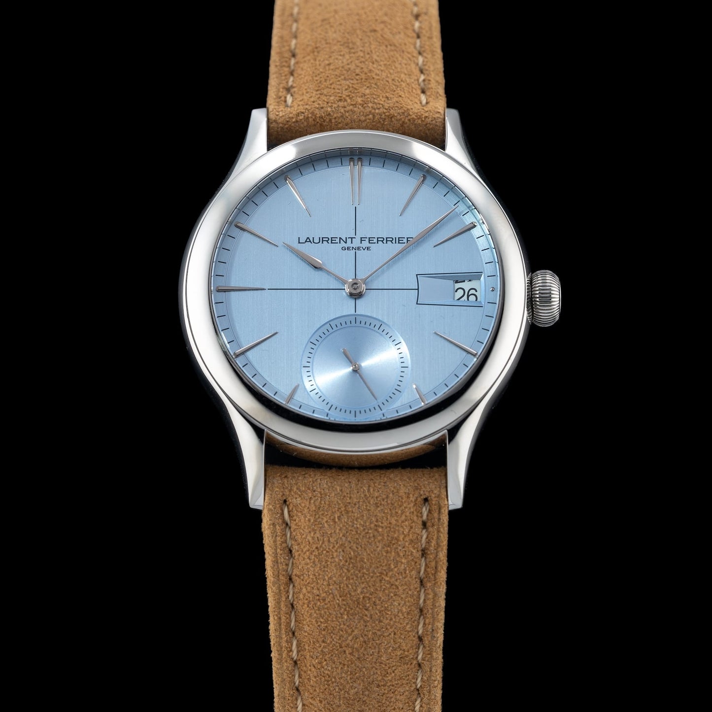 Laurent Ferrier Classic Auto 40mm Ice Blue Sunburst Dial LCF046.AC.CG1