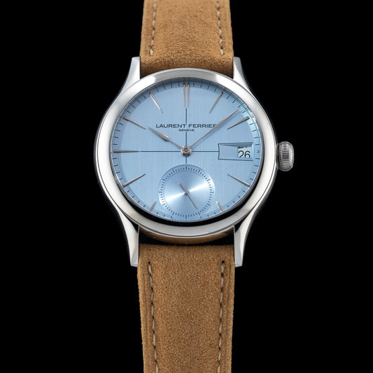 Laurent Ferrier Classic Auto 40mm Ice Blue Sunburst Dial LCF046.AC.CG1