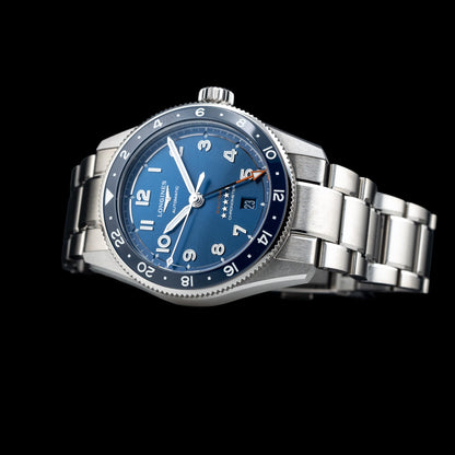 Longines L3.802.4.93.6 Spirit Zulu Time 39mm