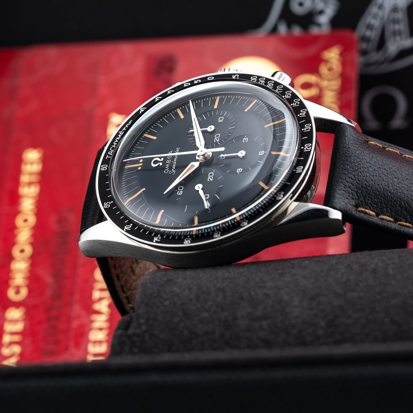 Omega Speedmaster First  In Space "Fois" 310.32.40.50.06.001 On Leather Strap
