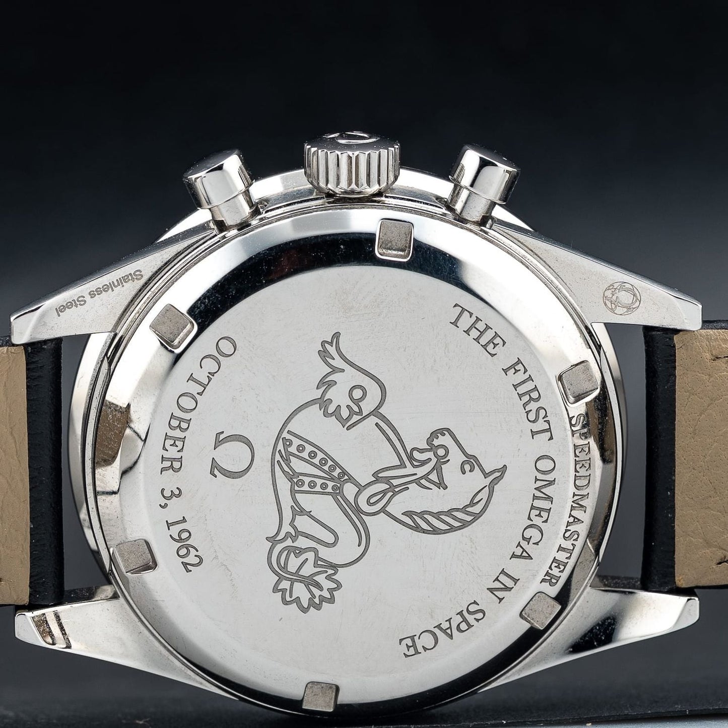 Omega Speedmaster First  In Space "Fois" 310.32.40.50.06.001 On Leather Strap