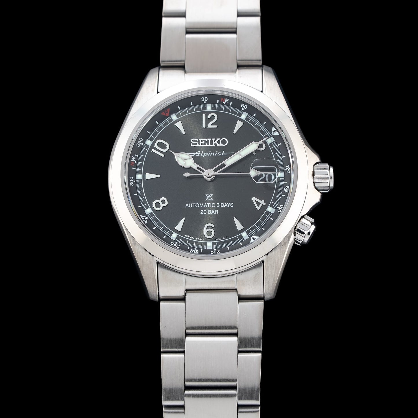Seiko Prospex SPB505 Alpinist Black Dial