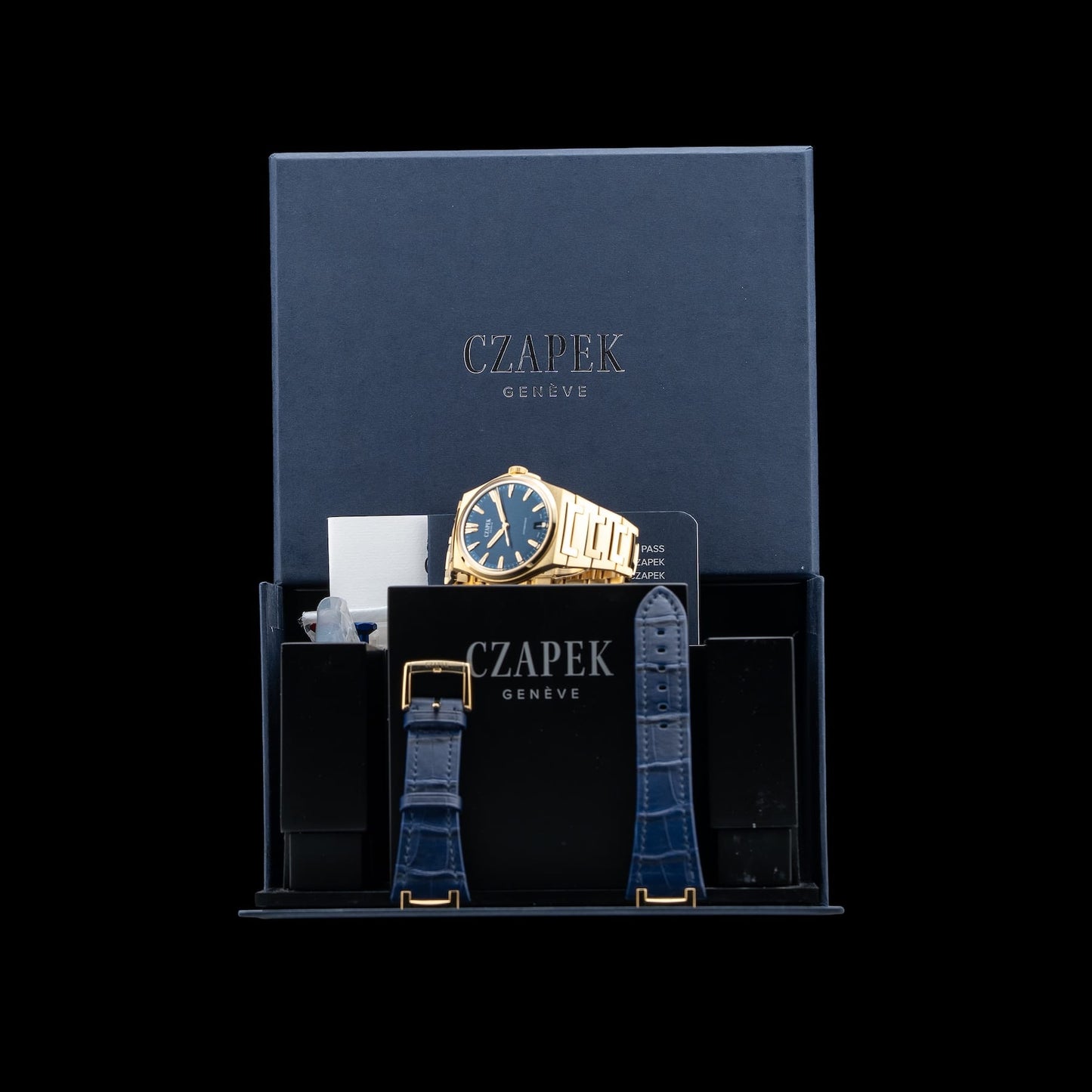 Czapek Antarctique Mount Erebus Deep Blue 2N