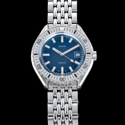 DOXA Sub 200 Caribbean 796.10.201.10 On Stainless Steel Bracelet