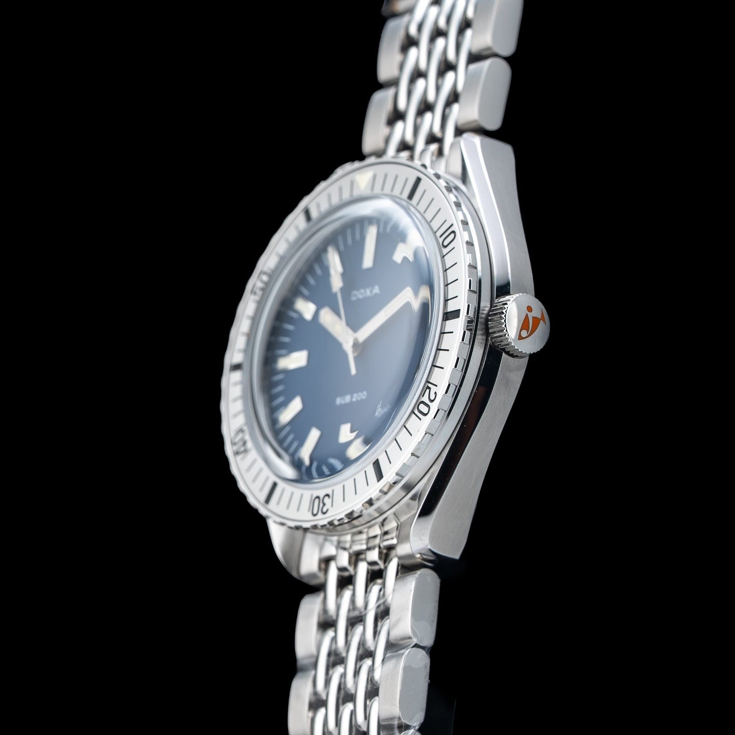 DOXA Sub 200 Caribbean 796.10.201.10 On Stainless Steel Bracelet
