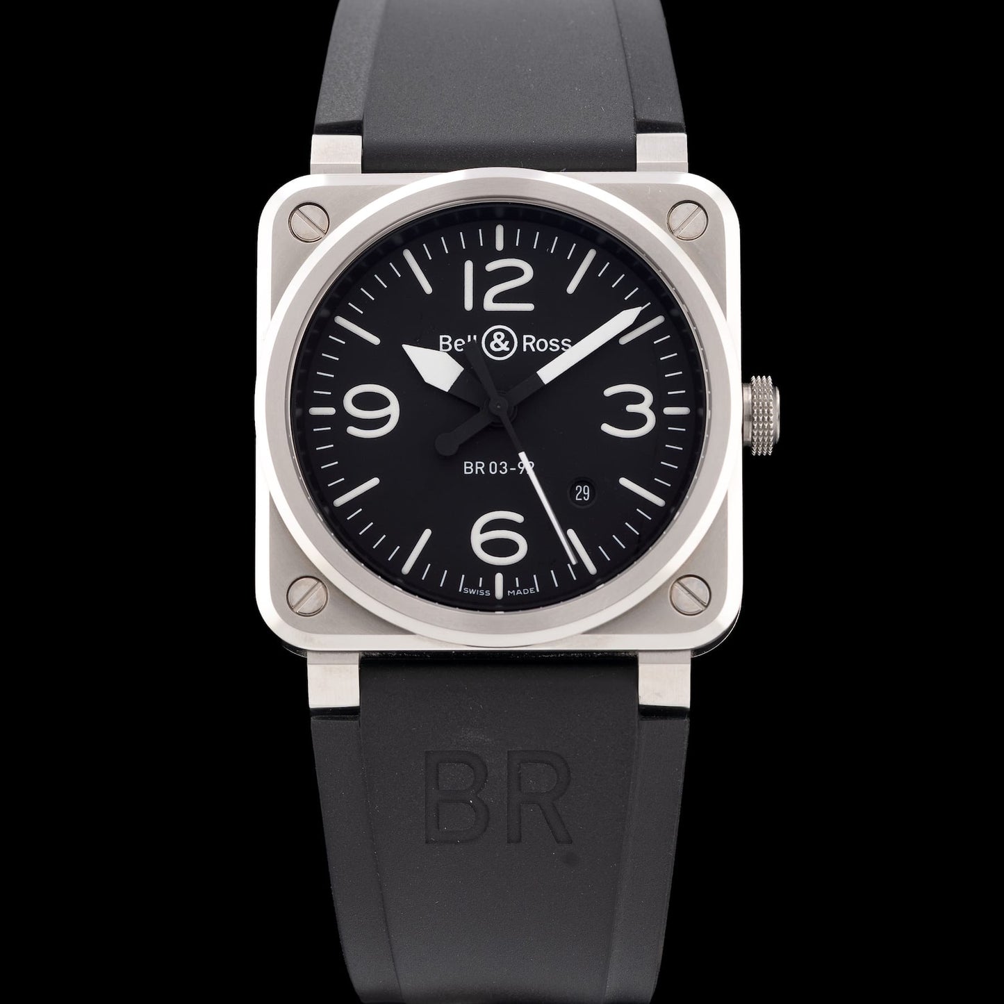 Bell & Ross BR0392-BL-ST