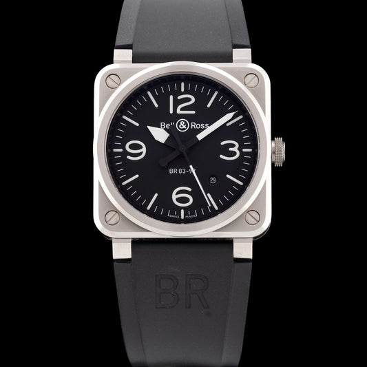 Bell & Ross BR0392-BL-ST