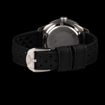 Squale SUB-39 GMT "Blackfin" Black Guilloché U.S. Exclusive