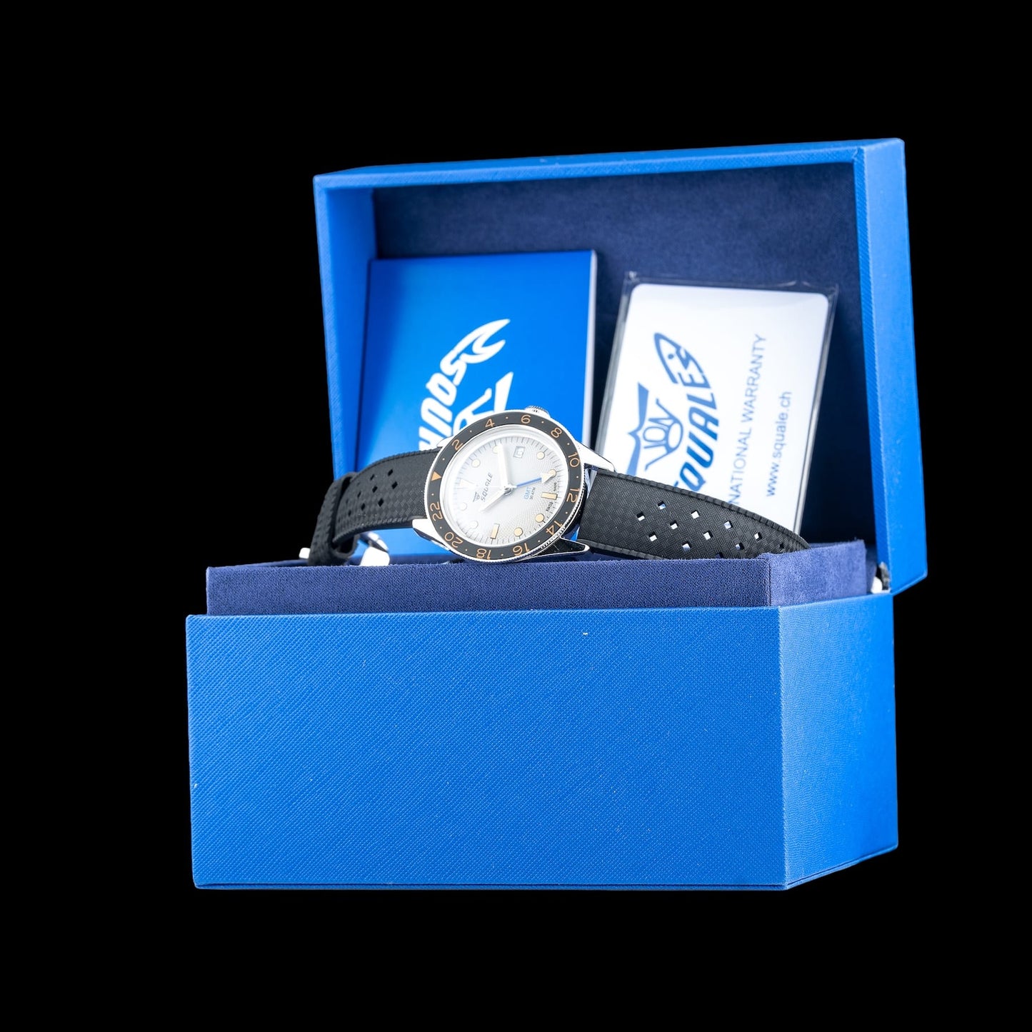 Squale SUB-39 GMT "Sharkbelly" Grey Guilloché U.S. Exclusive