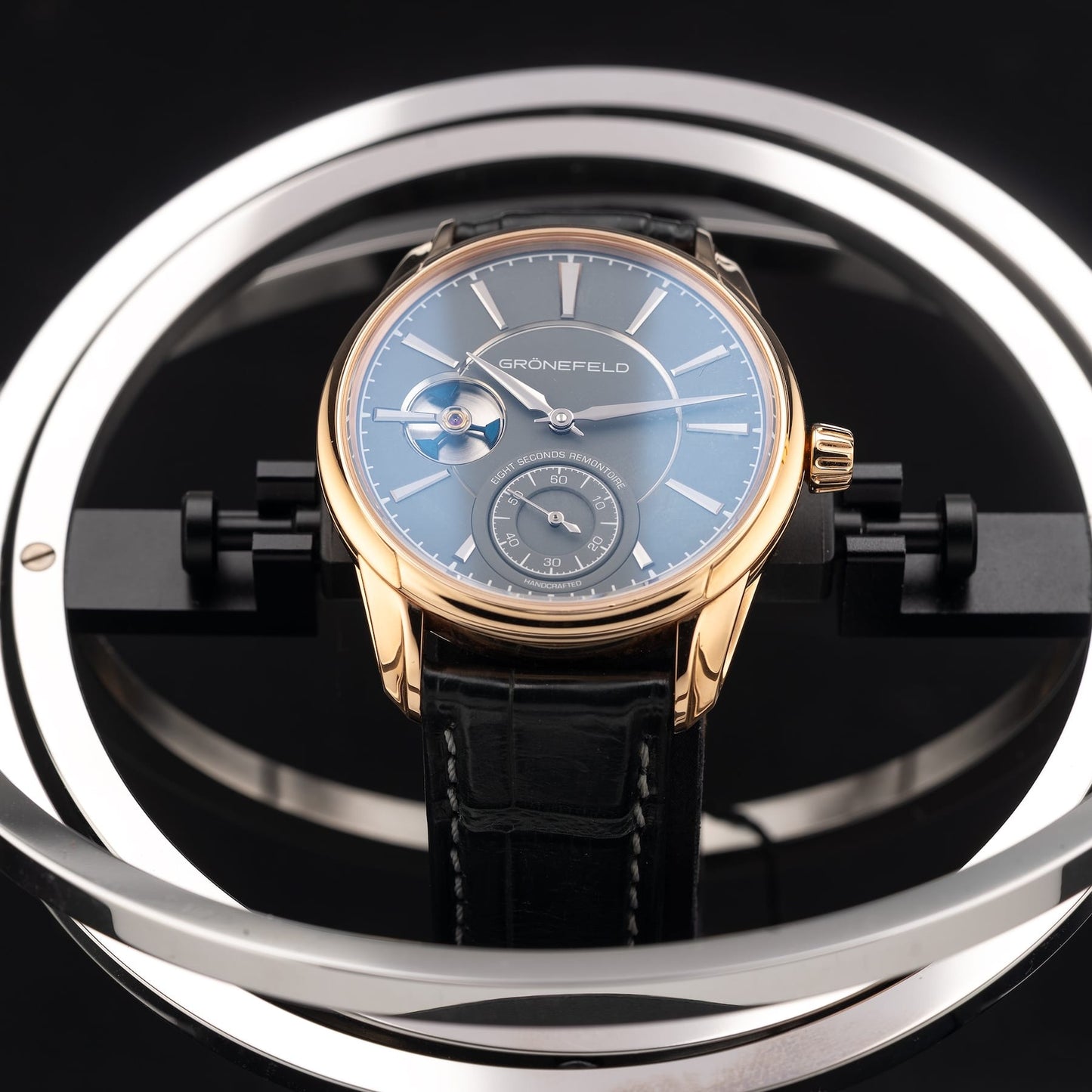 Grönefeld 1941 Remontoire Red Gold Grey Dial