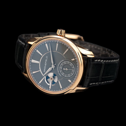 Grönefeld 1941 Remontoire Red Gold Grey Dial