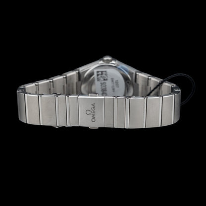 Omega 131.15.28.60.99.001 Constellation Meteorite Dial Steel and Diamonds 28mm