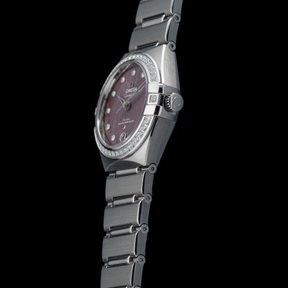 Omega 131.15.29.20.99.001 Constellation Meteorite Dial Steel and Diamonds 29mm