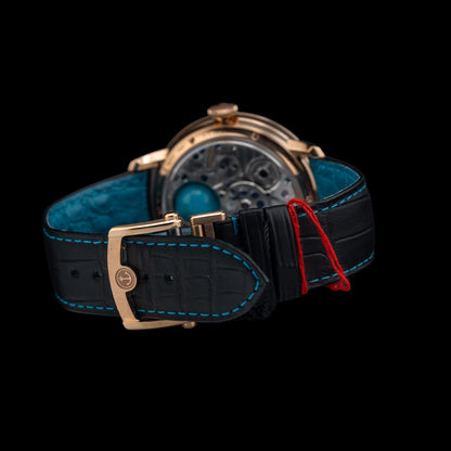Arnold & Son Luna Magna Red Gold 5N Turquoise 1LMAR.T01A.C1322D