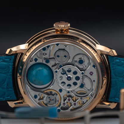 Arnold & Son Luna Magna Red Gold 5N Turquoise 1LMAR.T01A.C1322D