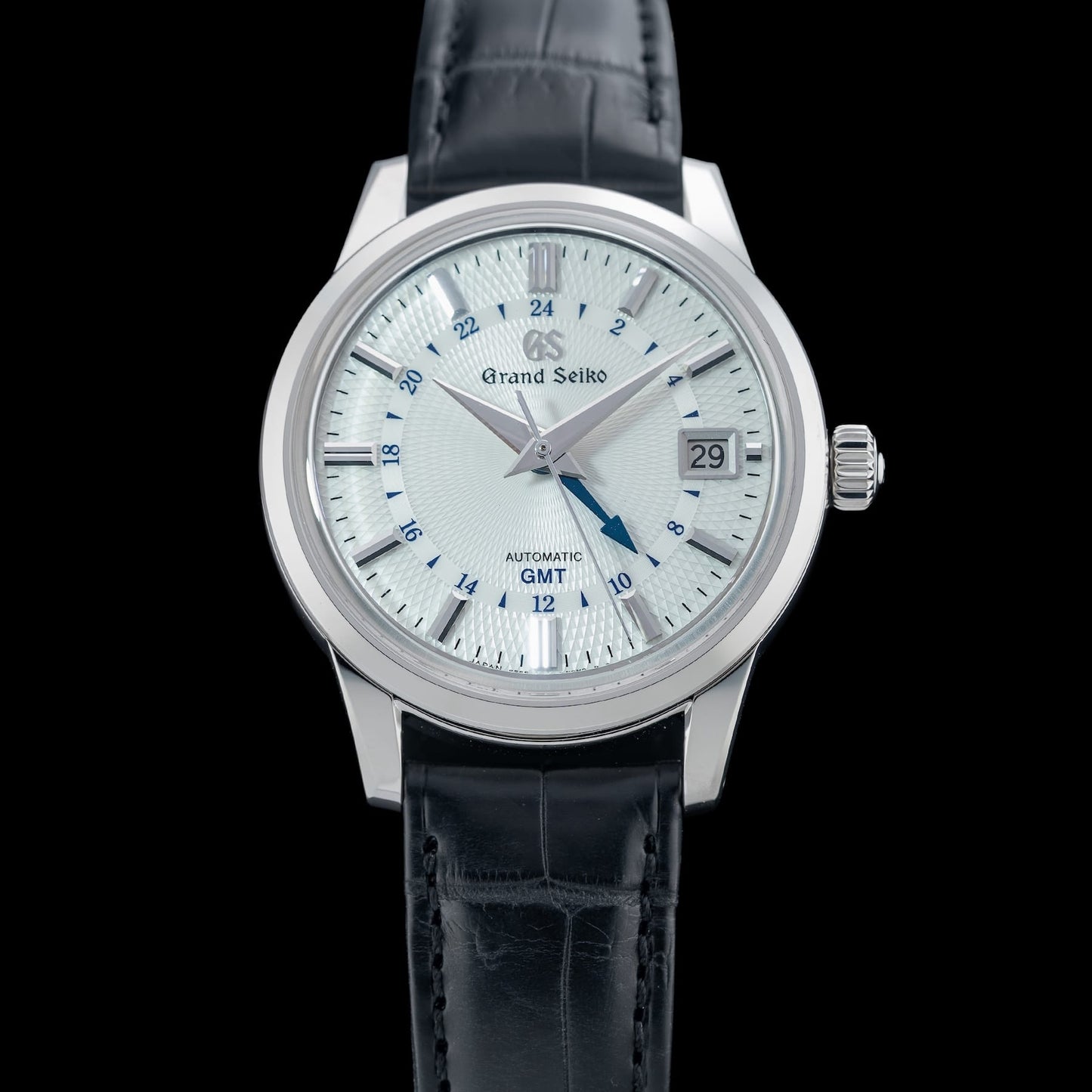 Grand Seiko Elegance Collection Snowdrop Silver Dial SBGM255G