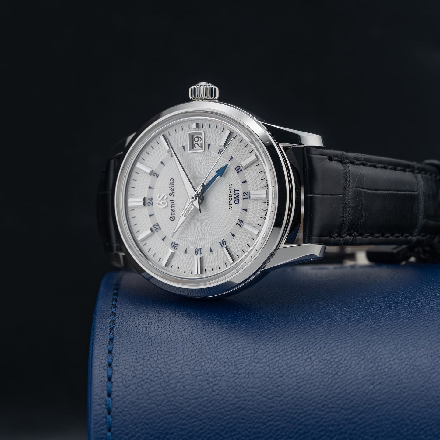 Grand Seiko Elegance Collection Snowdrop Silver Dial SBGM255G
