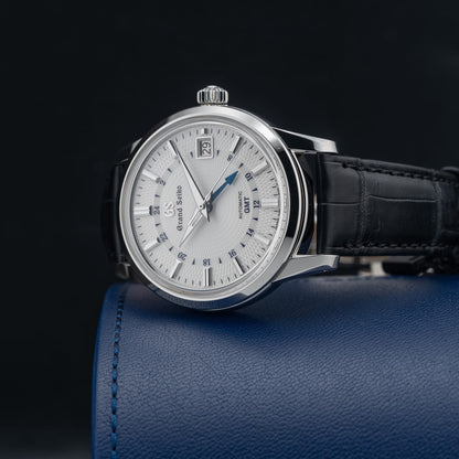 Grand Seiko Elegance Collection Snowdrop Silver Dial SBGM255G