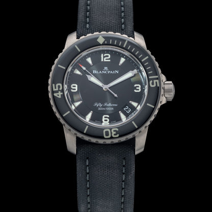 Blancpain Fifty Fathoms Titanium 5015 12B30 NABA
