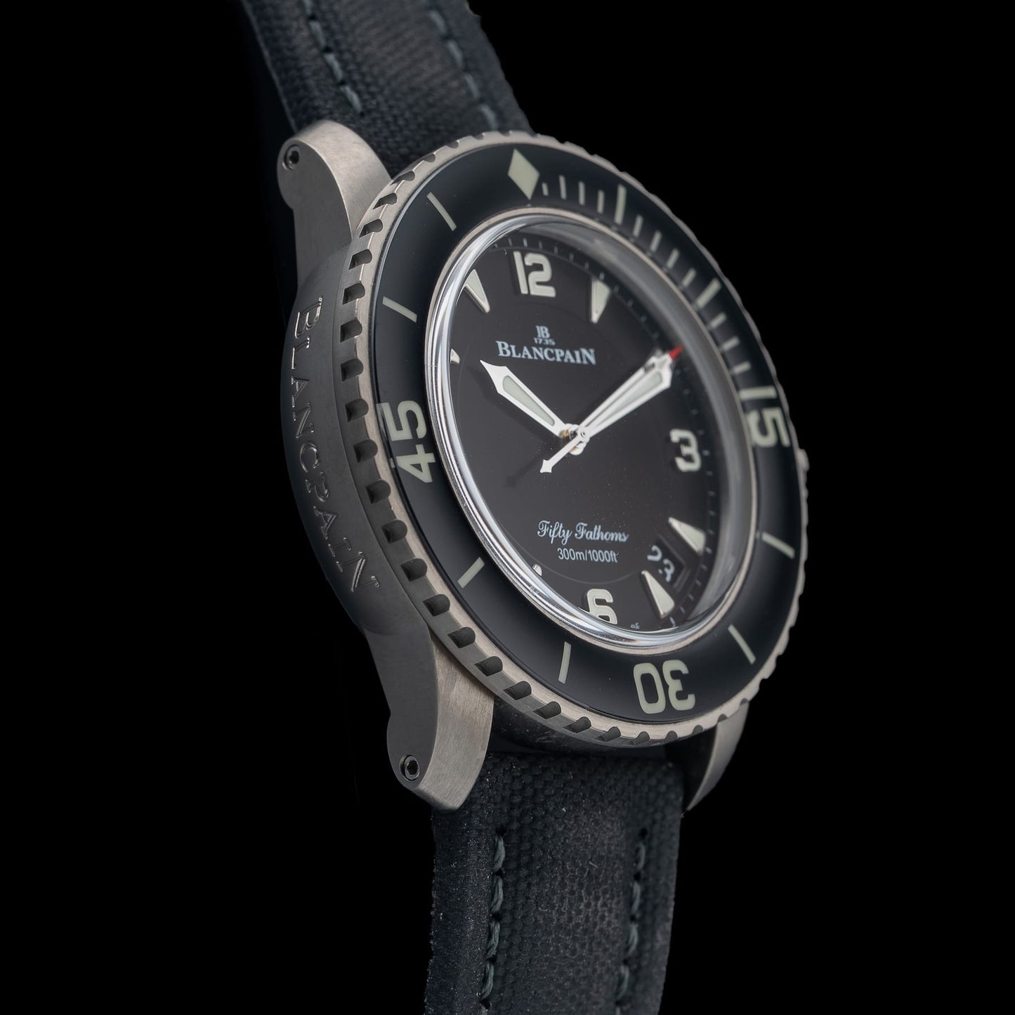 Blancpain Fifty Fathoms Titanium 5015 12B30 NABA