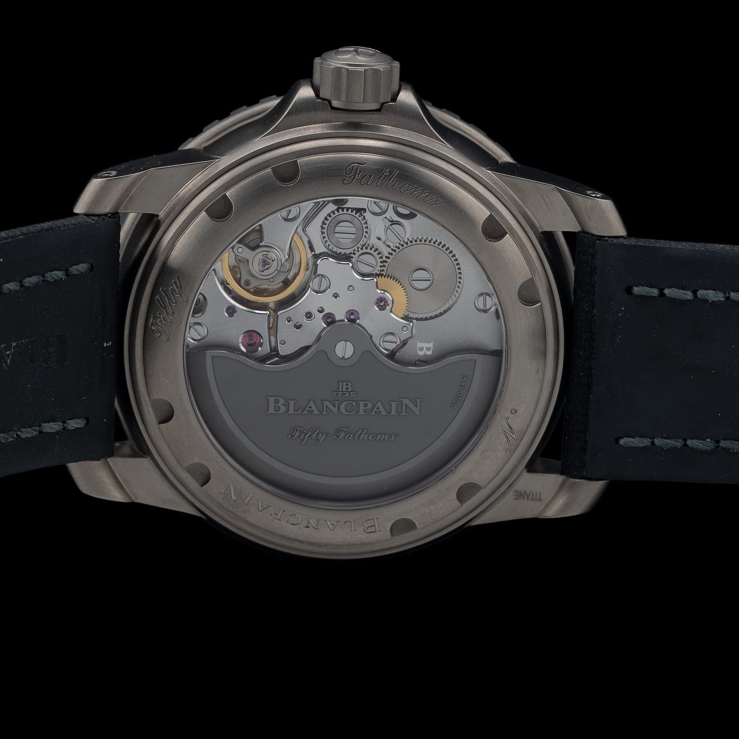 Blancpain Fifty Fathoms Titanium 5015 12B30 NABA