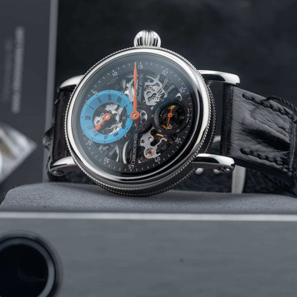 Chronoswiss CH-6723S-BKLB Flying Grand Regulator Skeleton Blue