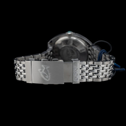 DOXA 855.10.241.10 SUB 250T Aquamarine On Stainless Steel Bracelet