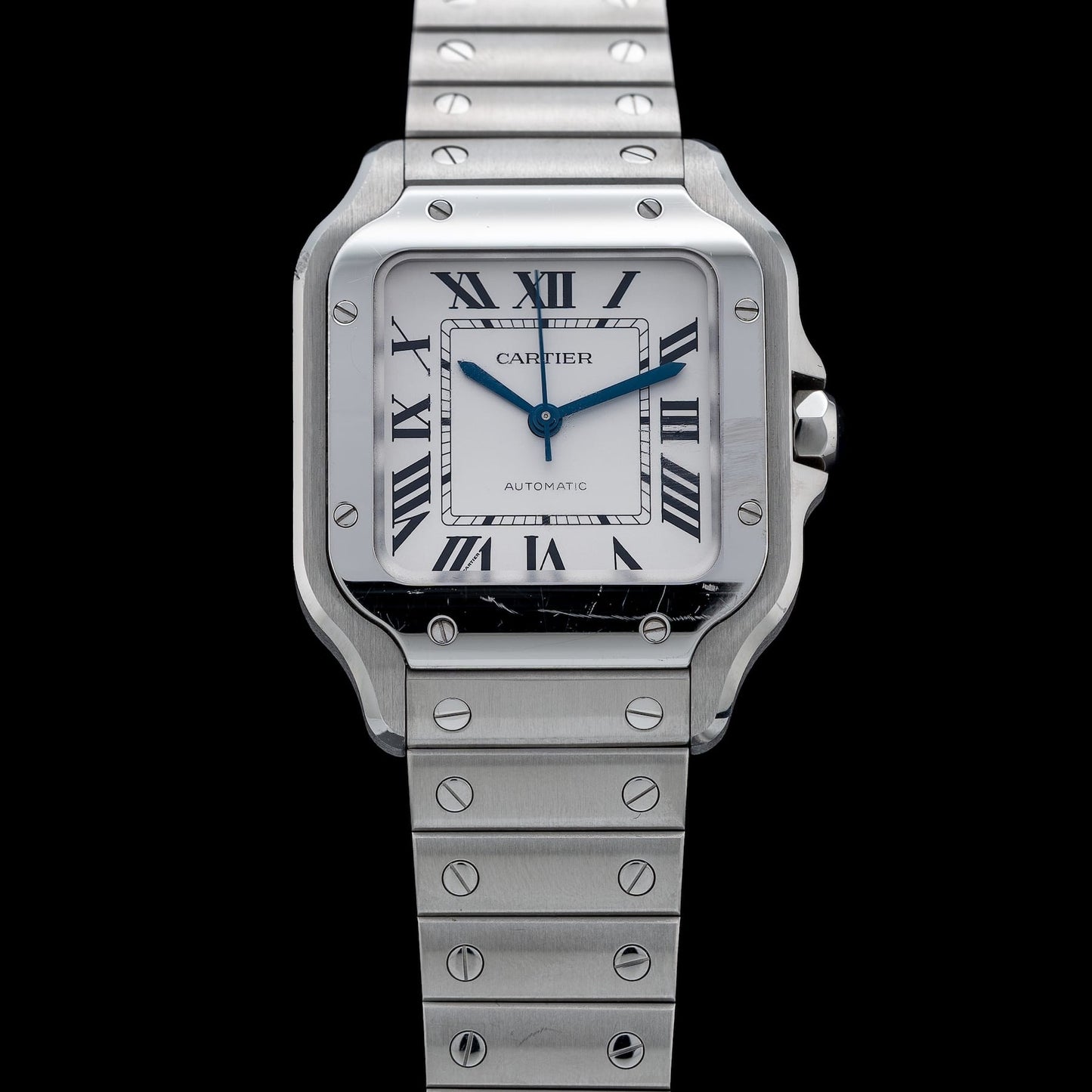 Cartier WSSA0029 Santos De  Steel