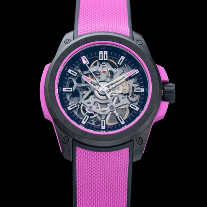 NORQAIN Norqain Independence Wild One Skeleton Hyper Pink Automatic – N3001.07Q04.B03.R01