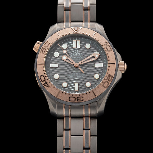 Omega Seamaster Diver 300M Co-Axial Master Chronometer Tantalum Limited Edition