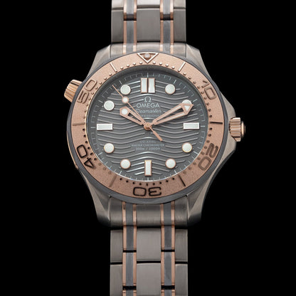 Omega Seamaster Diver 300M Co-Axial Master Chronometer Tantalum Limited Edition