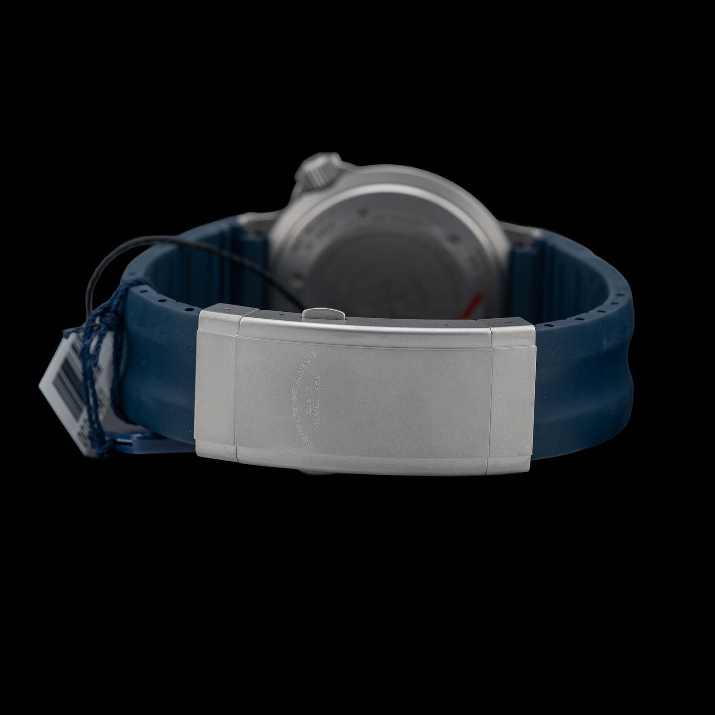 M\u00fchle Glash\u00fctte S.A.R Rescue Timer Nautical Blue on Strap M1-41-02-KB-II