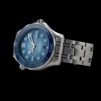 Omega 210.30.42.20.03.003 Seamaster Diver 300M Summer Blue on Bracelet