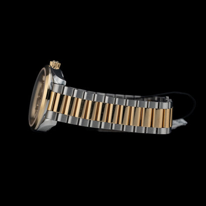 Omega 220.20.38.20.10.002 Seamaster Aqua Terra 150M Moonshine Gold on Bracelet