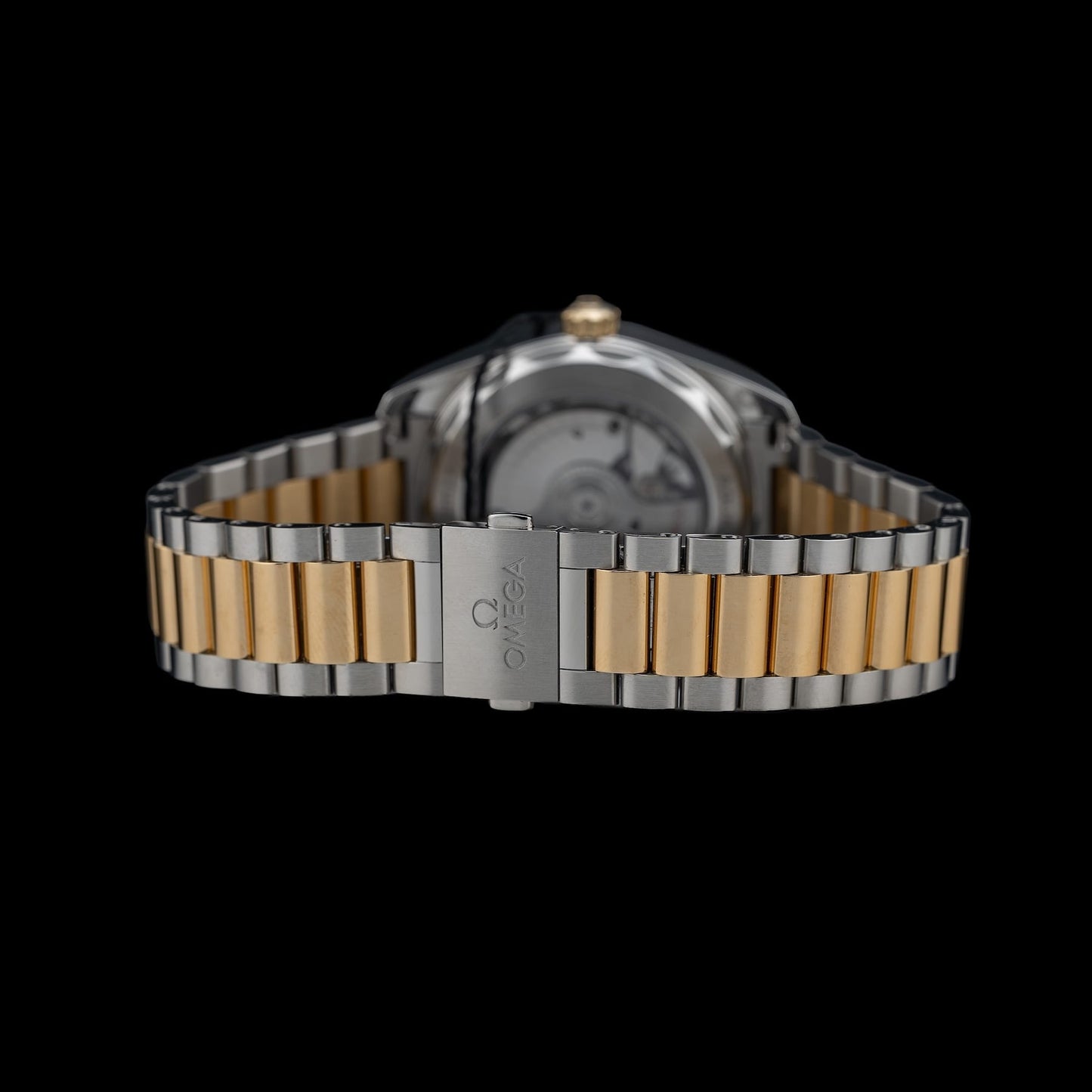 Omega 220.20.38.20.10.002 Seamaster Aqua Terra 150M Moonshine Gold on Bracelet