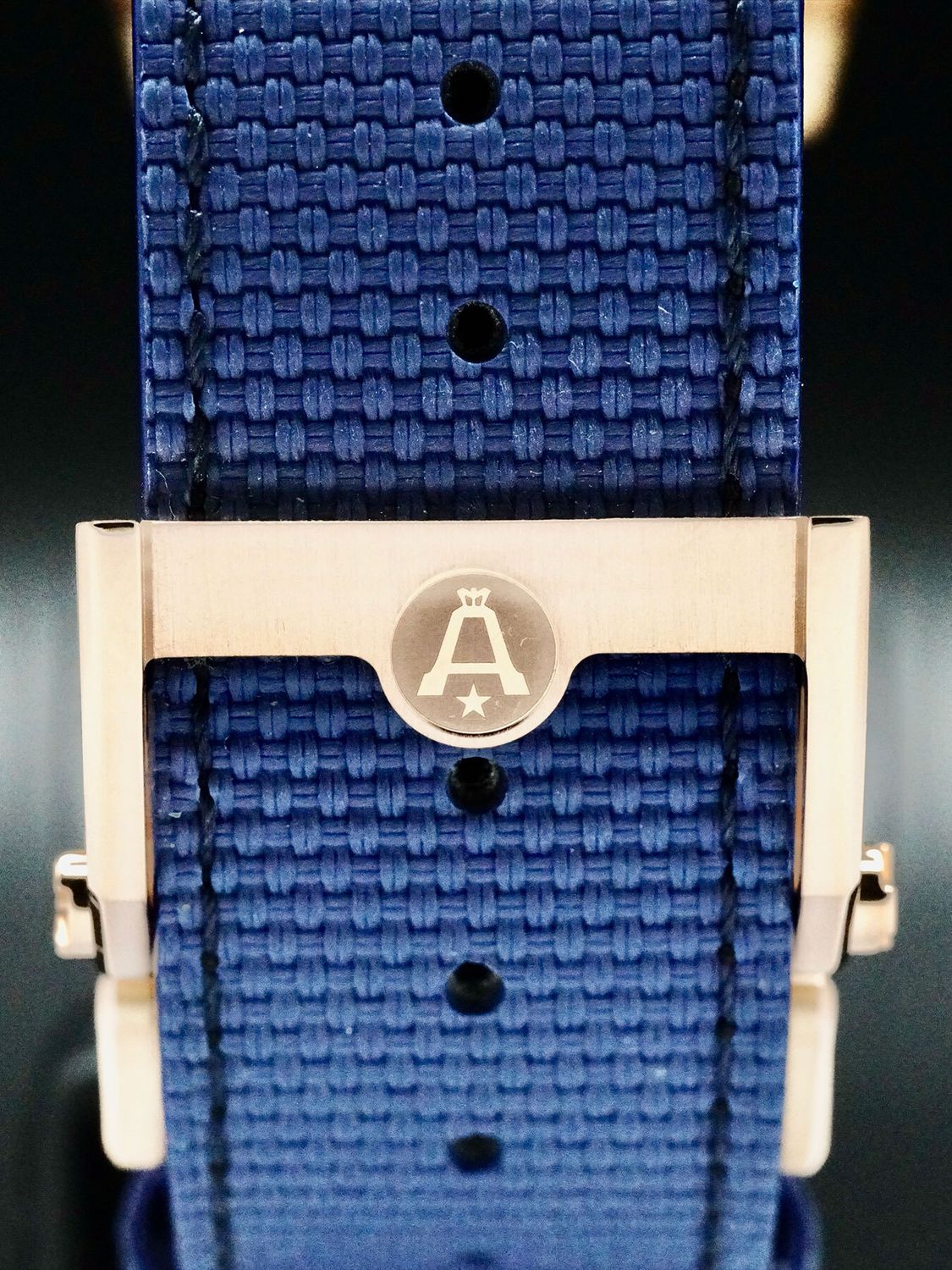 Angelus 0CDZE.U02A.K009H Chronodate Gold Blue