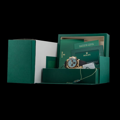 Rolex Gold Cosmograph Daytona Tiffany Dial M126518LN-0014