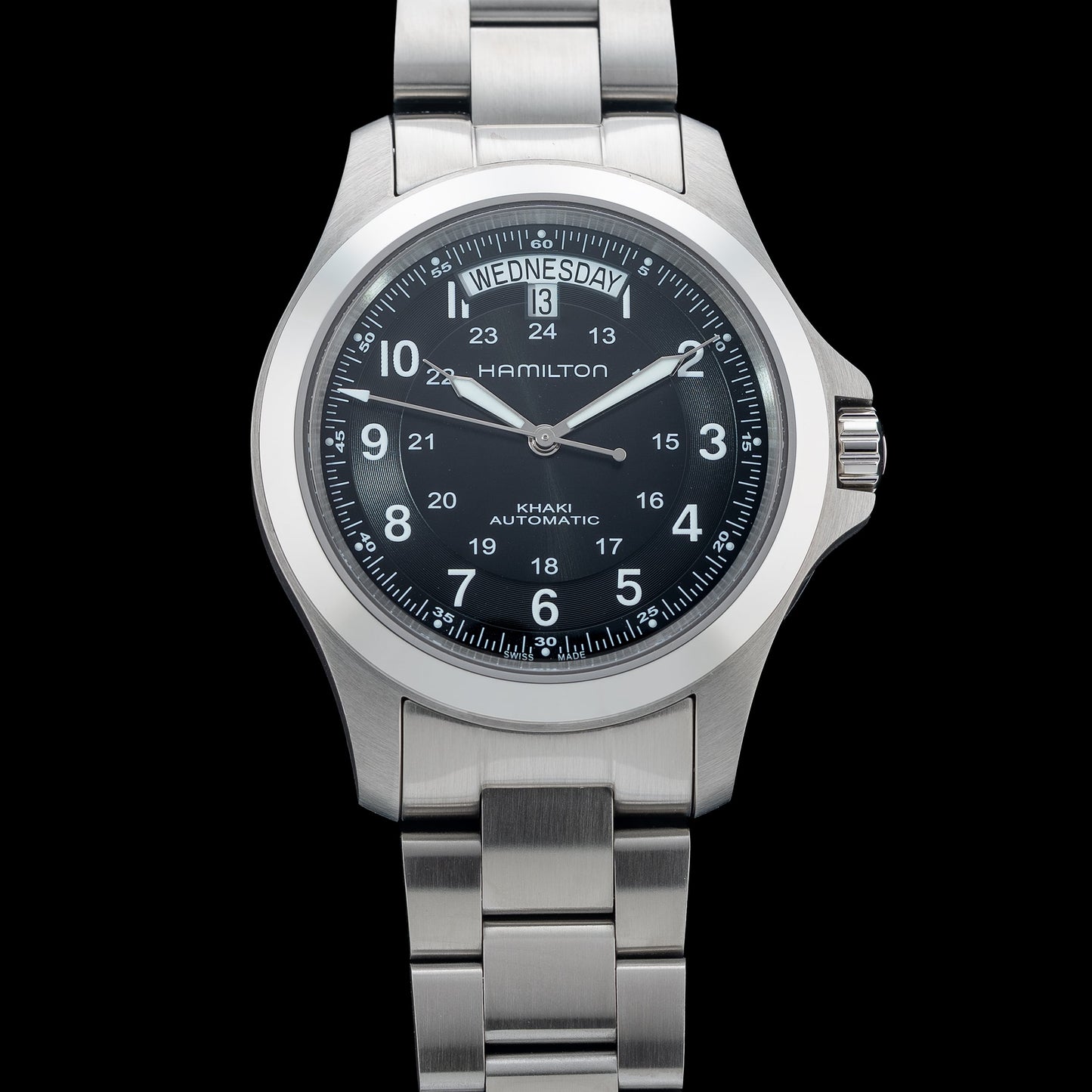 Nivada Grenchen Hamilton Khaki Field King Auto 40mm H64455133
