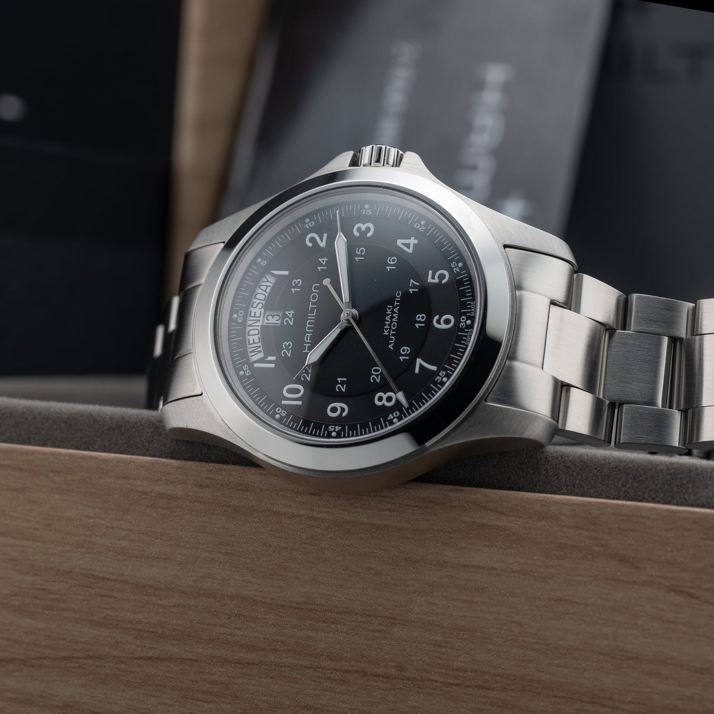 Nivada Grenchen Hamilton Khaki Field King Auto 40mm H64455133